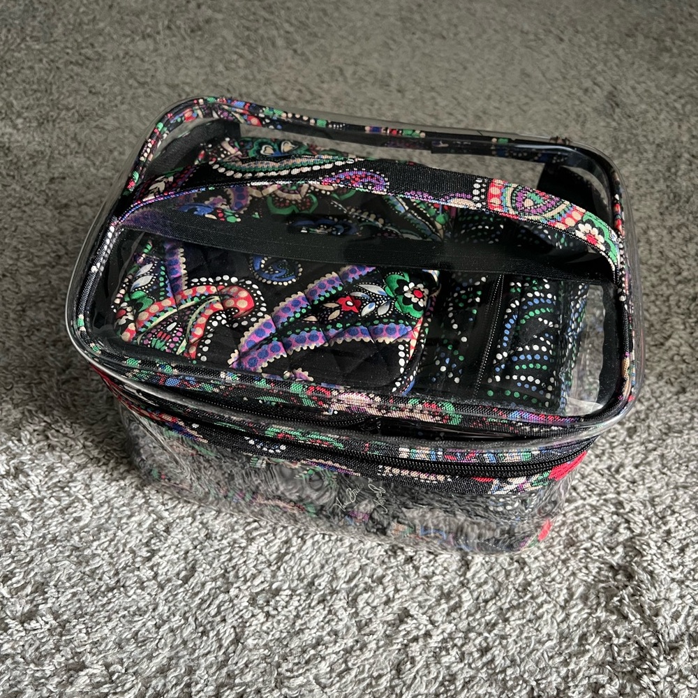 4 Piece cosmetic bag